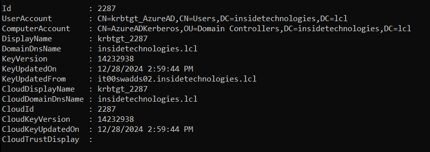 Kerberos Server Configuration - cloudkerberos step 02