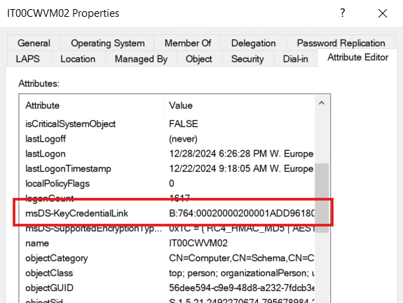 Client PIN Setup - cloudkerberos step 07