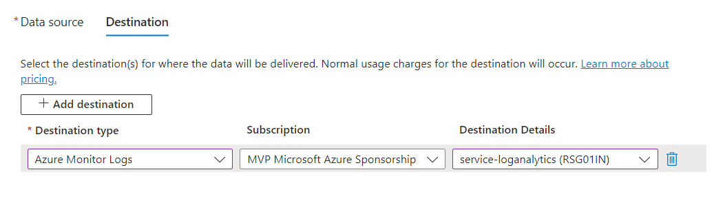 Configuration - arccustomlog step 05