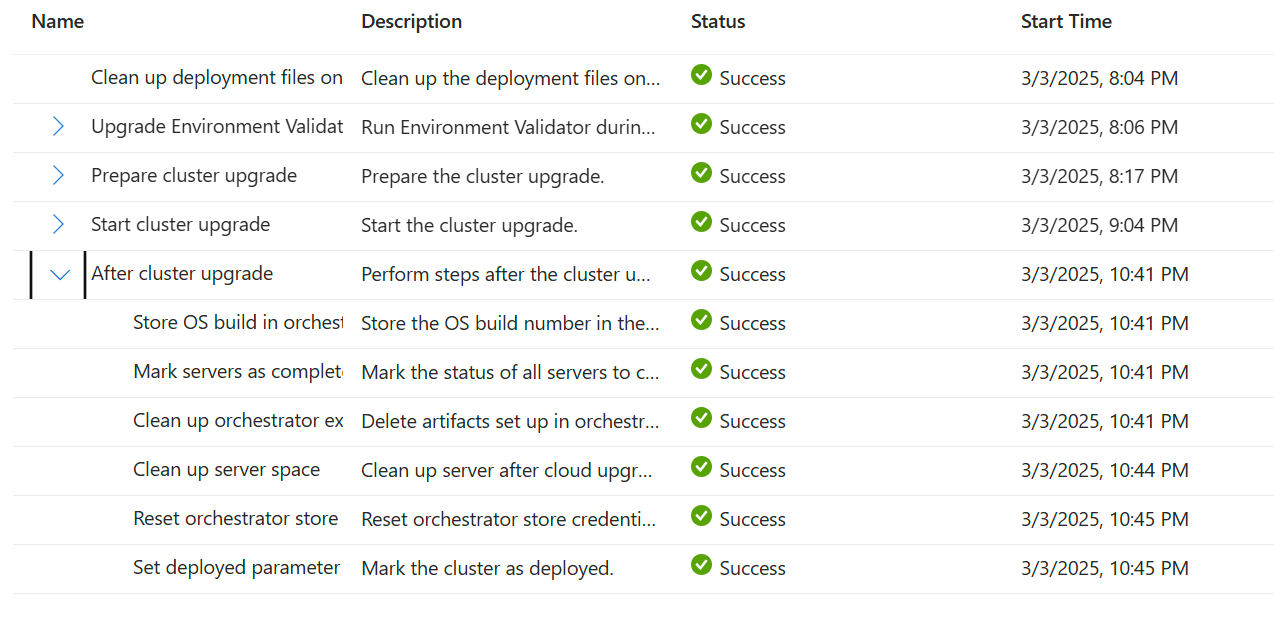Cloud-Side Upgrade - azurelocal step 06