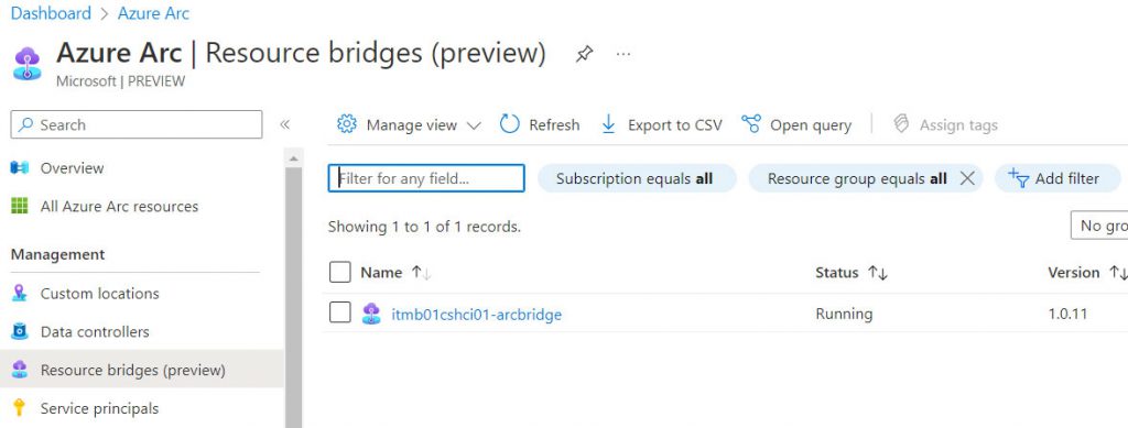 Extend your Azure Stack HCI infrastructure with Resource Bridge - hcirb step 04