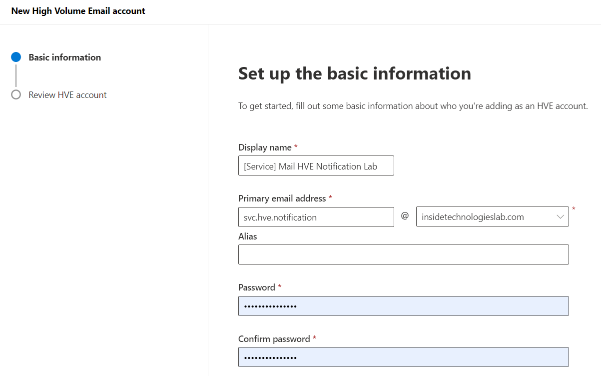 Configuration - eohve step 02