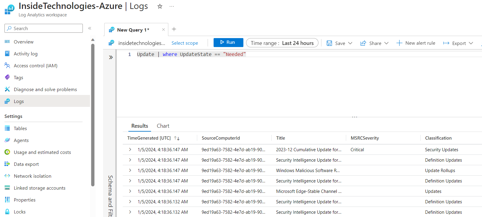 Log Analysis - sentinel step 08