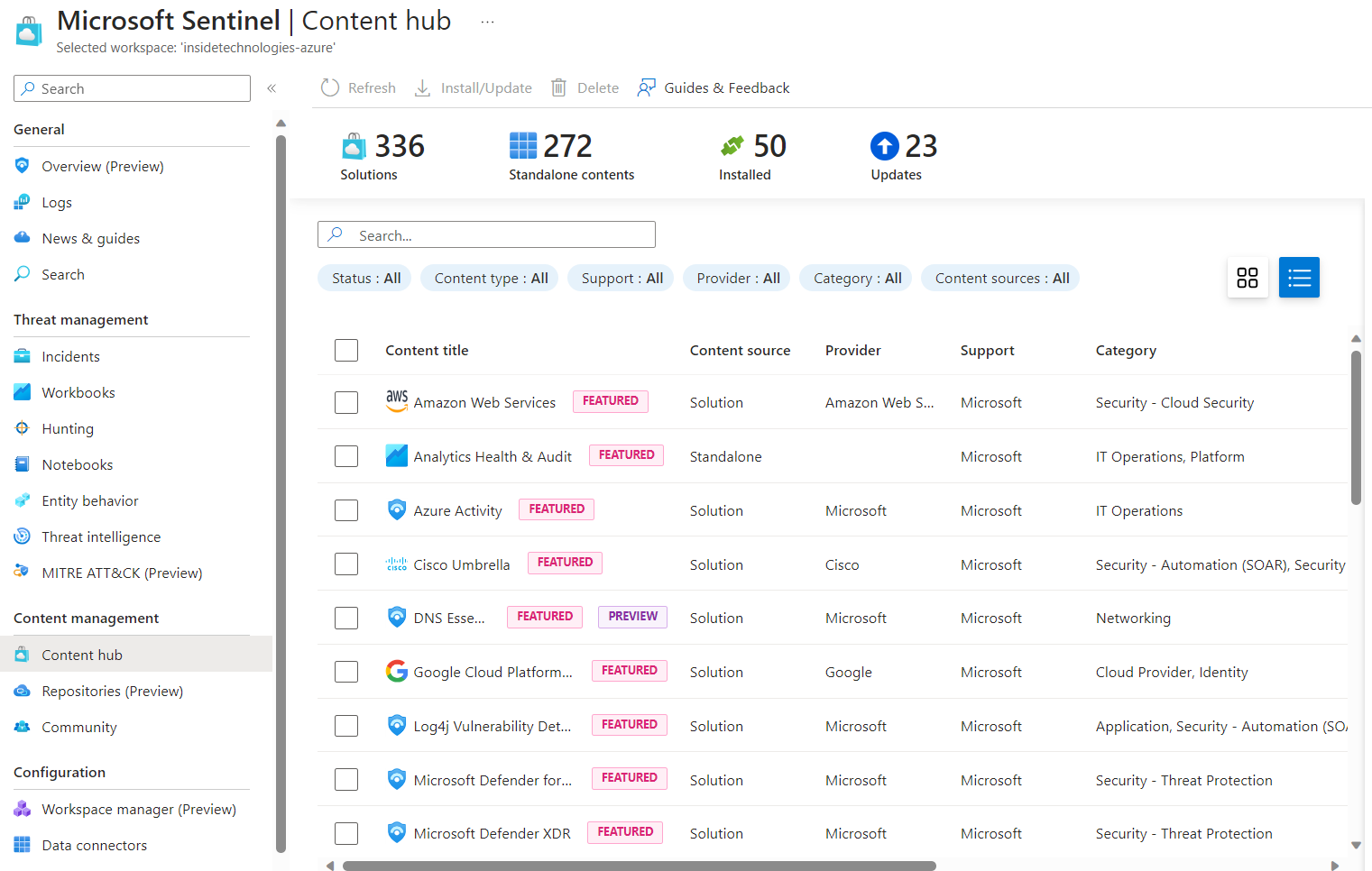 Integration with Microsoft Sentinel - sentinel step 10