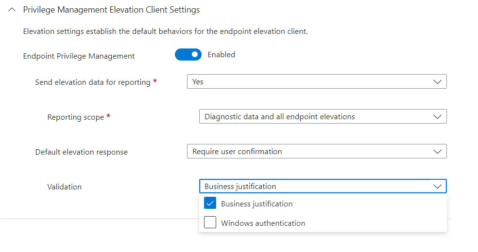 Endpoint Privilege Management - epm step 03