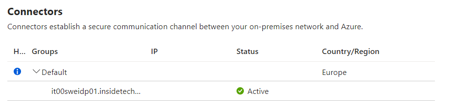Server Configuration - entraidps step 06