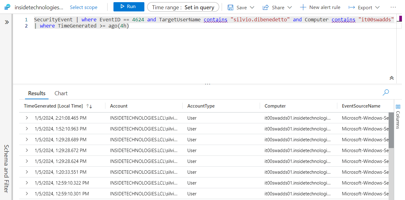 Analyses - azurearcad step 01