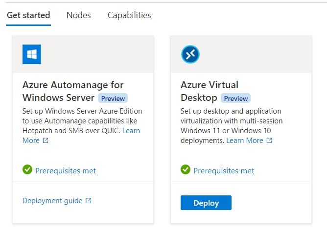 Configuration - avd step 01
