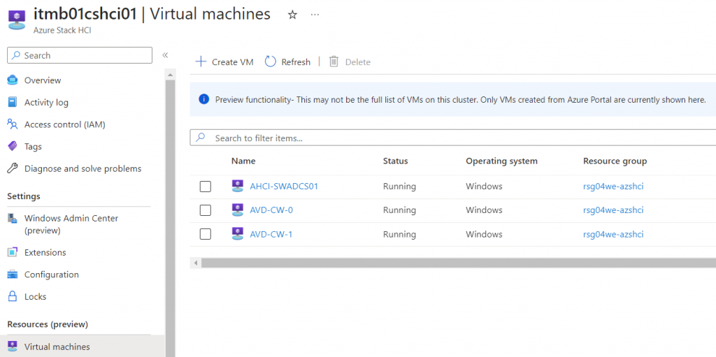 Configuration - avd step 05