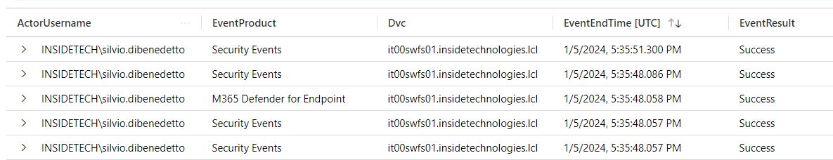 Advanced Security Information Model - azurearcfs step 03 step 1