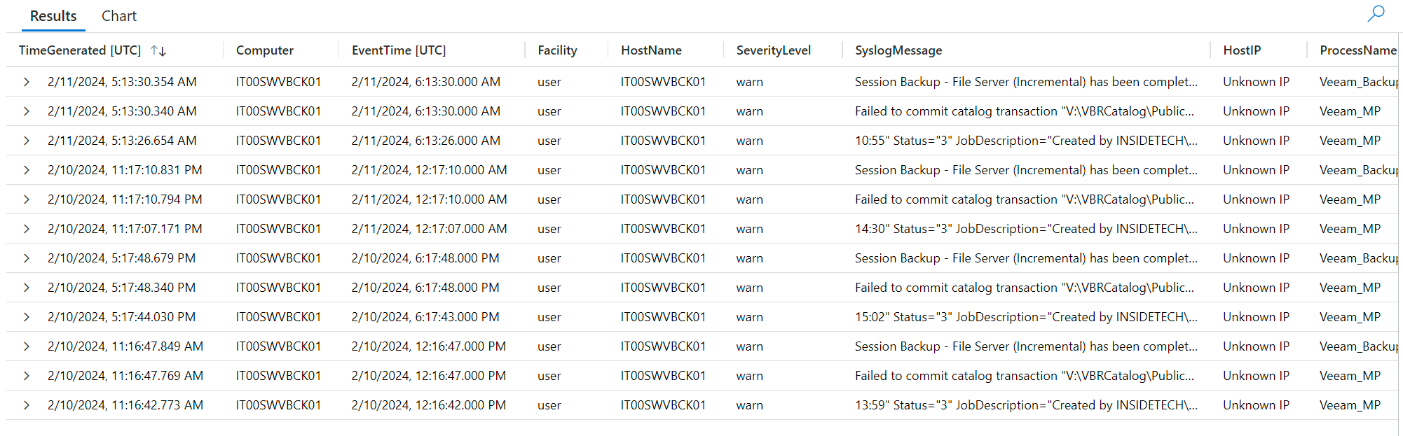 Configure Log Analytics - veeamsiem step 03