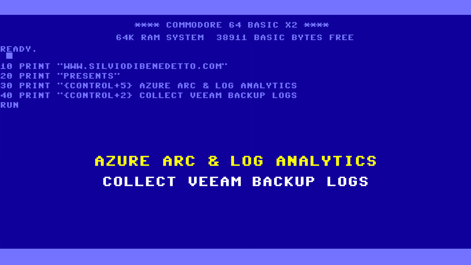 How to enable Veeam Backup & Replication logs with Azure Arc & Log Analytics
