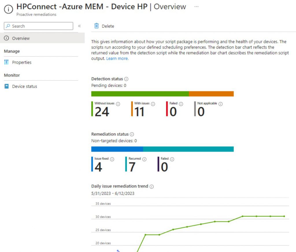 User Experience & Reporting - intune step 11