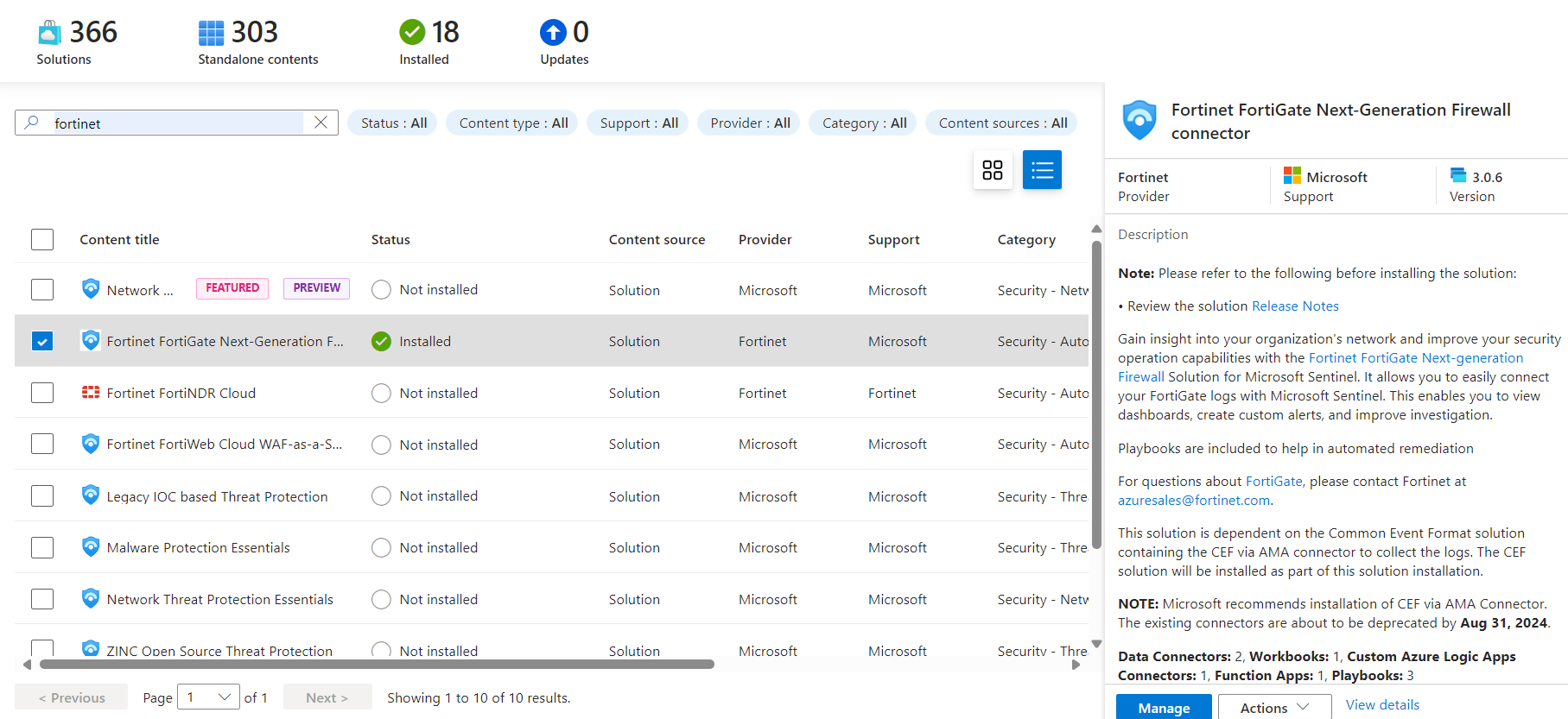 Fortinet Solution - fortigatelog step 06