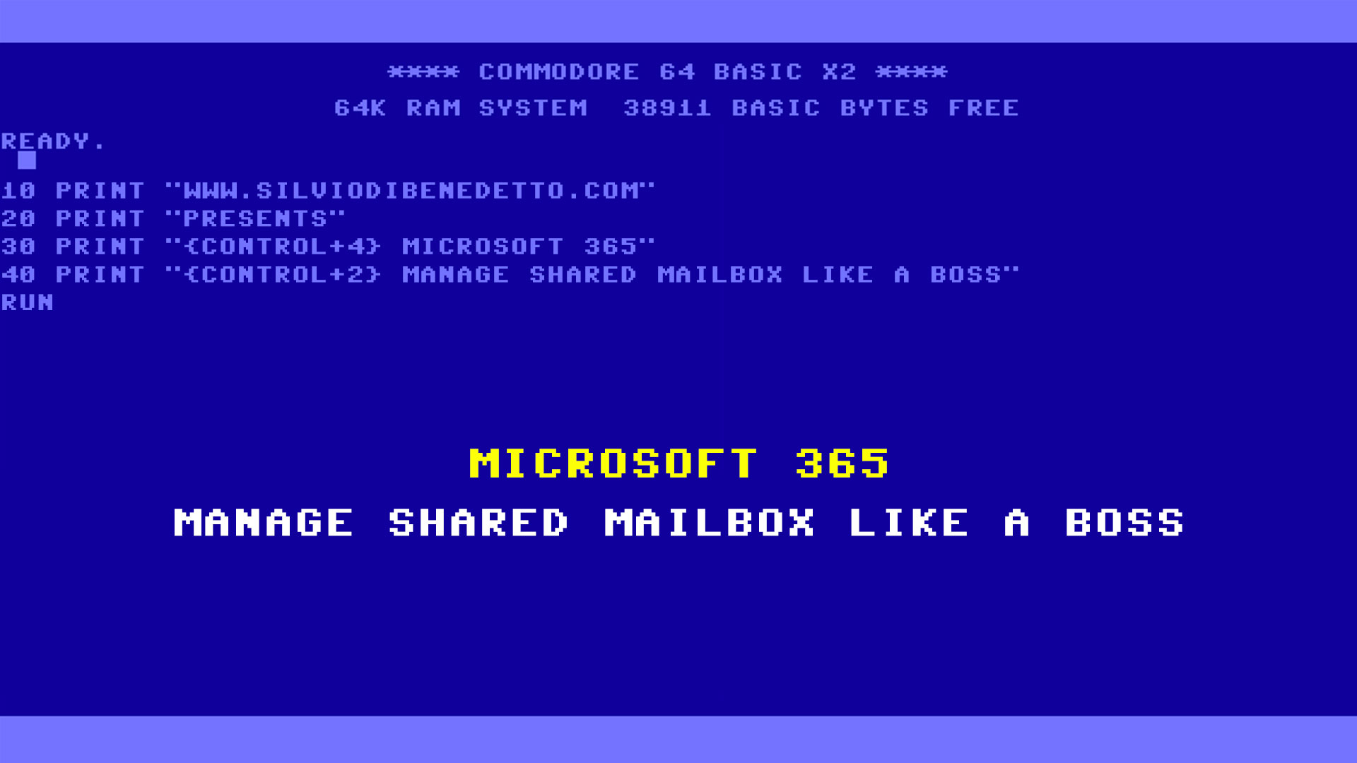 Manage Microsoft 365 Exchange Online Shared Mailbox